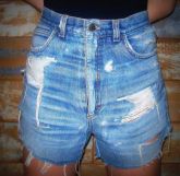 short jeans destroyed VENDIDO