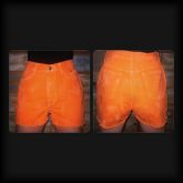 short jeans destroyed laranja VENDIDO